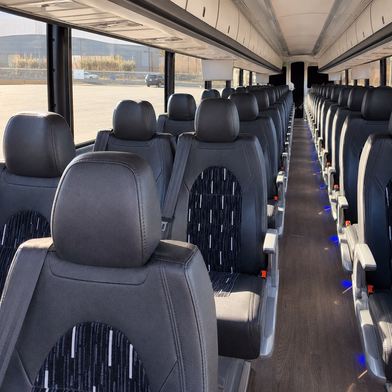 hayward bus rental service area