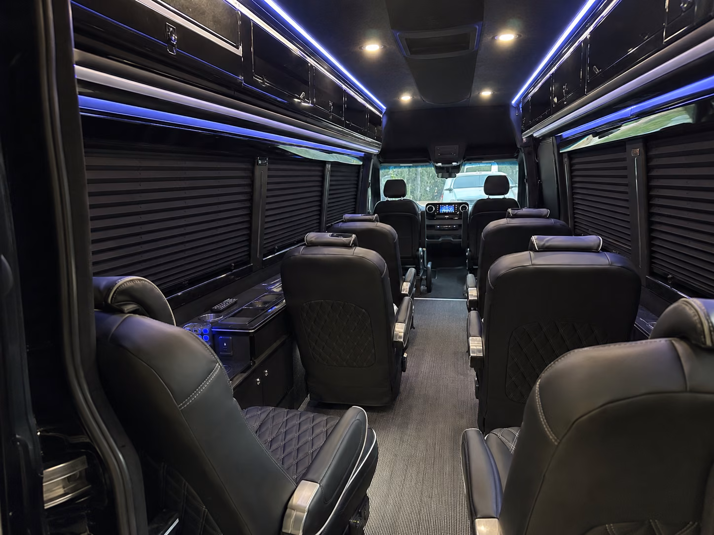 hayward concert transportation onboard seating