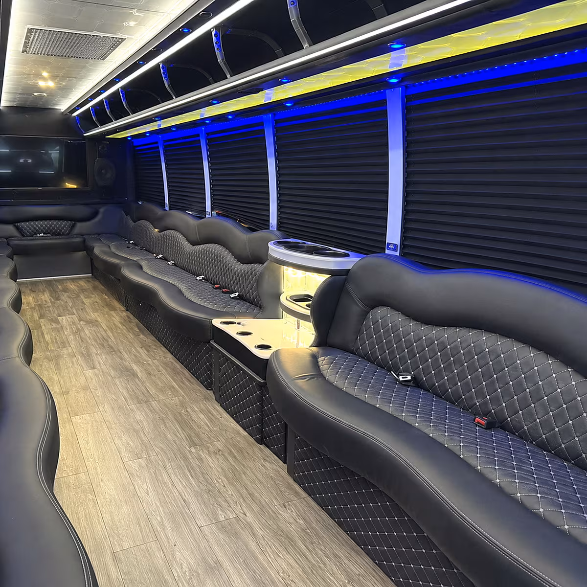 hayward party bus rentals inside