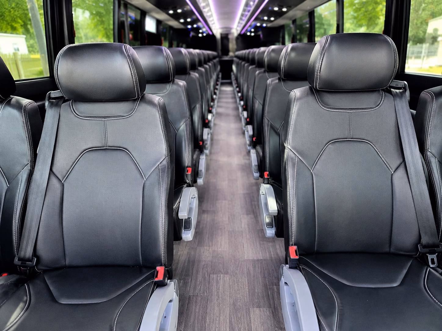 how distance and duration affect charter bus rates in hayward